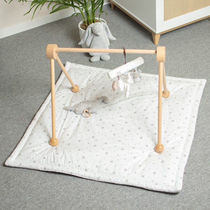 Tapis de parc, tapis d'éveil réversible, Stella