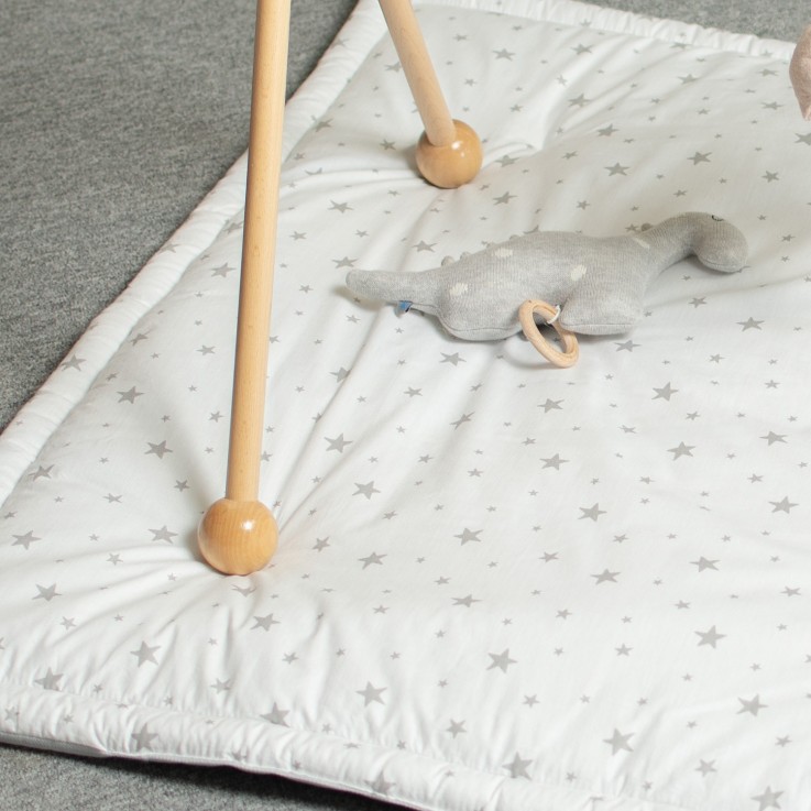 Tapis de parc, tapis d'éveil réversible, Stella