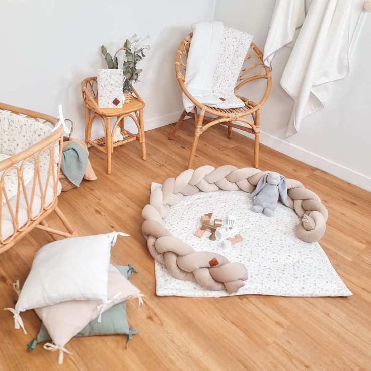 Tapis de parc, tapis d'éveil réversible, Sidonia