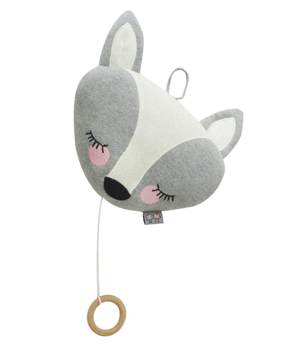 Peluche musicale Renard en...