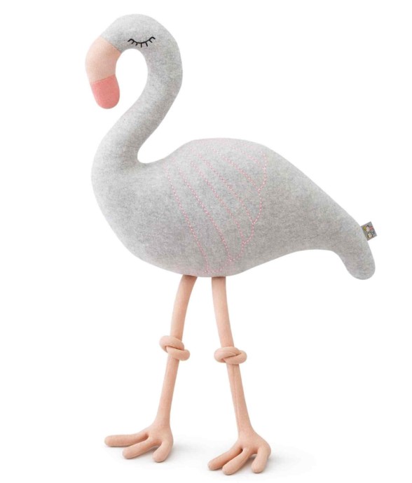 Grande peluche flamant rose...