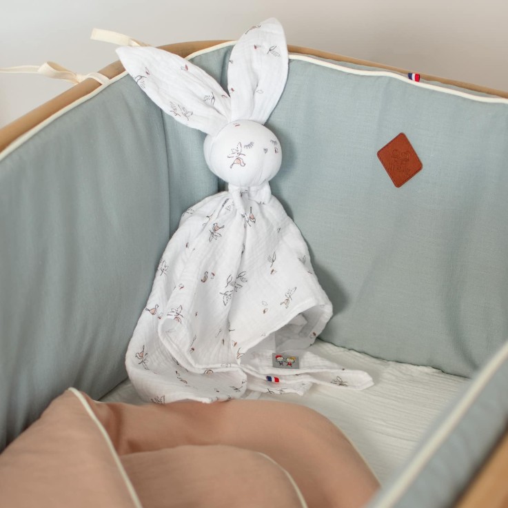 Doudou plat Lapin  Melody