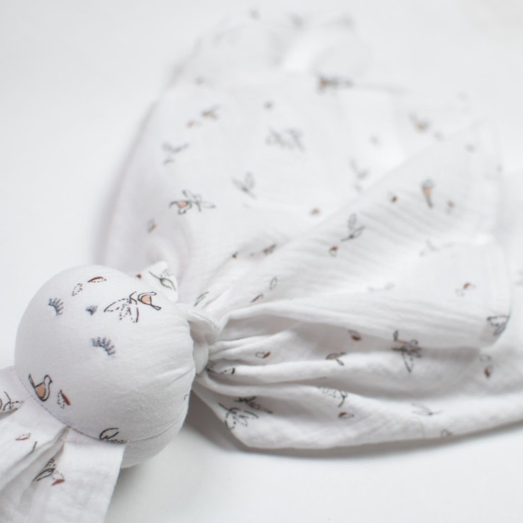 Doudou plat Lapin  Melody