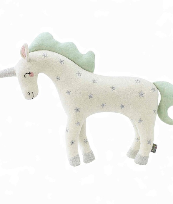 Peluche licorne en coton...