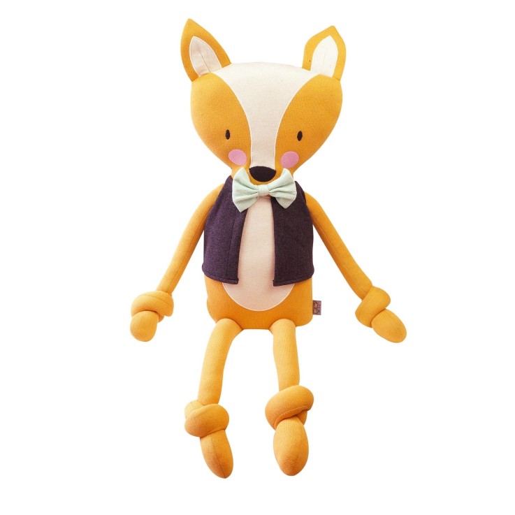 Grande peluche renard en coton