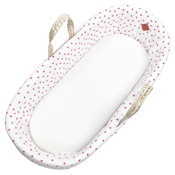 Habillage couffin panier moïse gaze de coton LOVIO