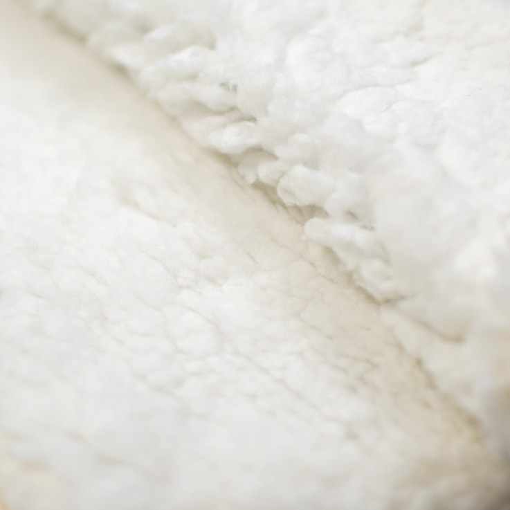 Couverture en gaze de coton et sherpa, Jeanne