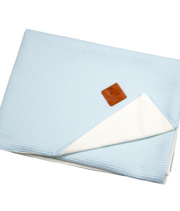 Couverture été en coton nid...