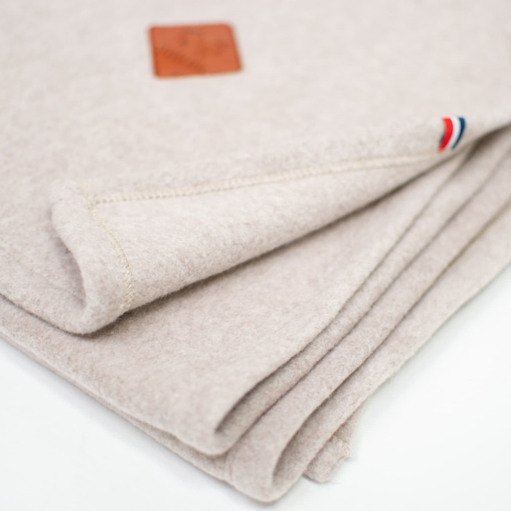 Couverture polaire 100% coton ultra-doux