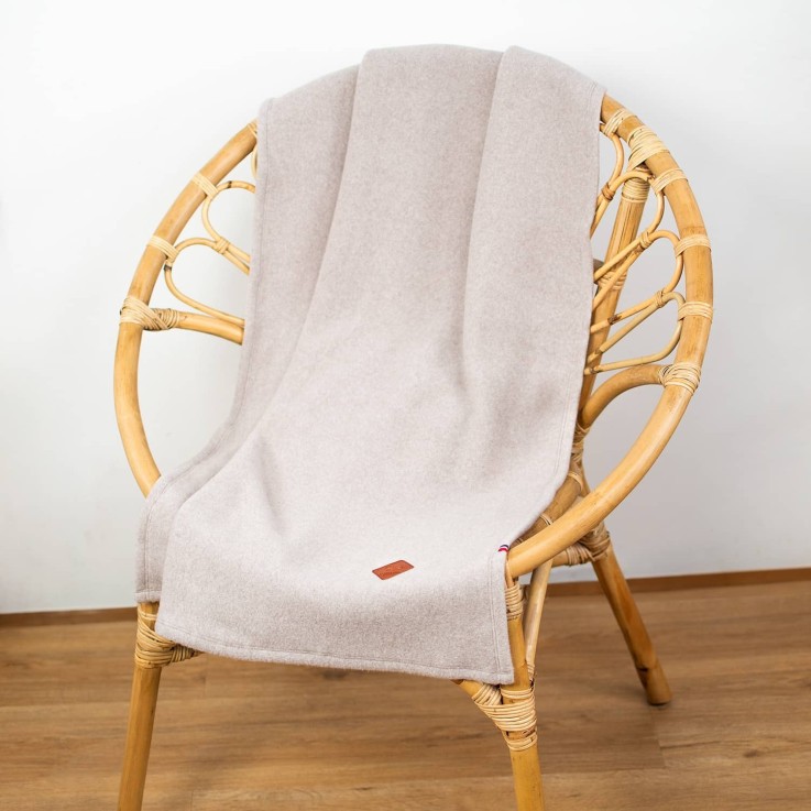 Couverture polaire 100% coton ultra-doux