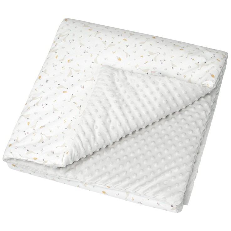 Couverture réversible en minky, Sidonia