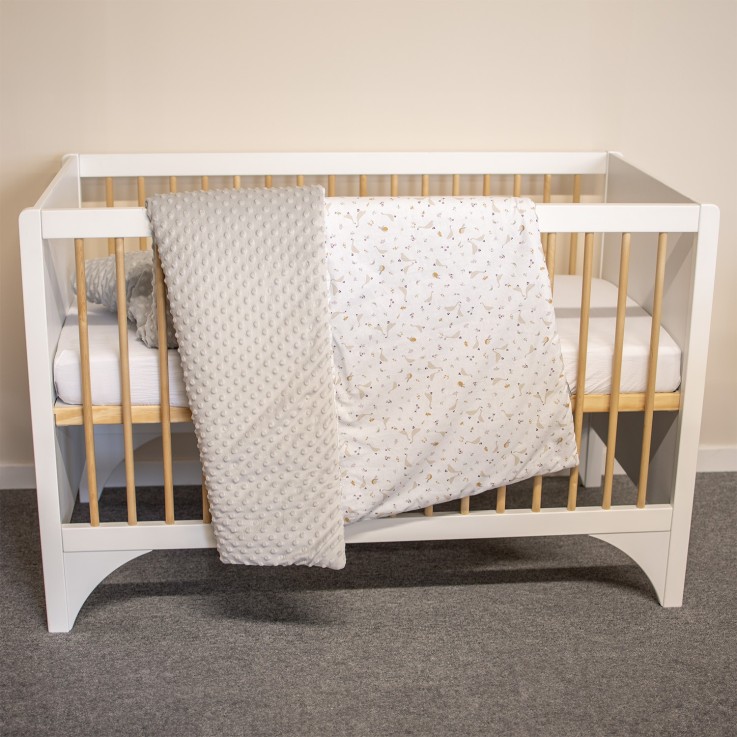 Couverture réversible en minky, Sidonia