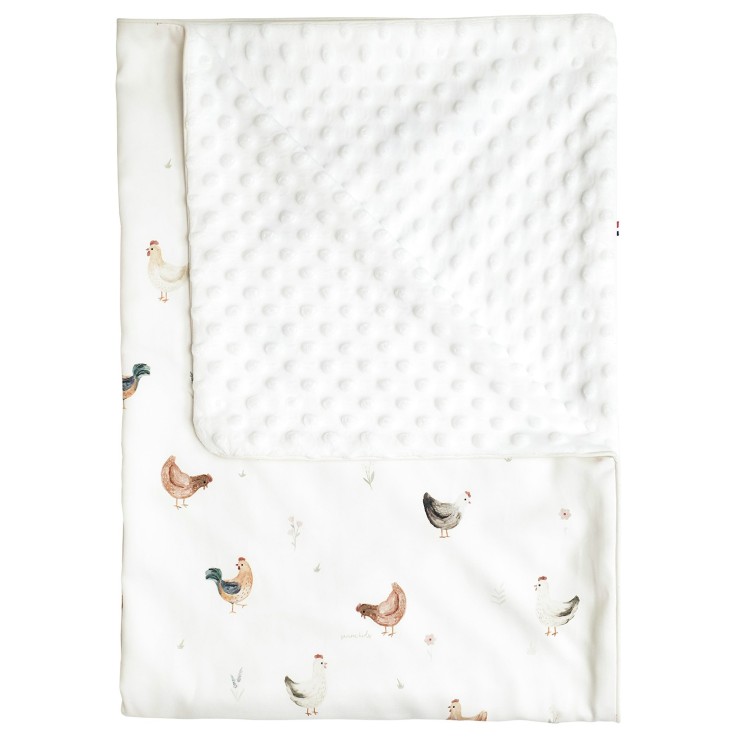 Couverture légère en minky, GALLINA