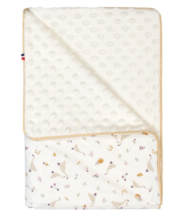 Couverture légère en minky,...