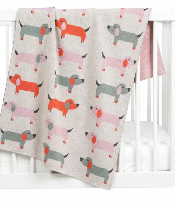 Couverture en coton bio...