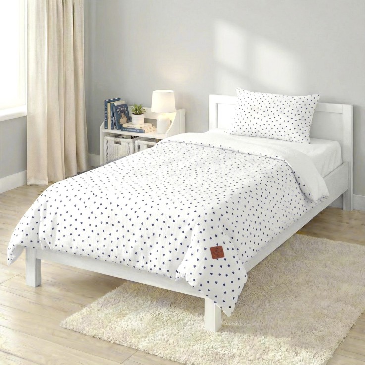 Parure de lit en gaze de coton réversible, Lovio