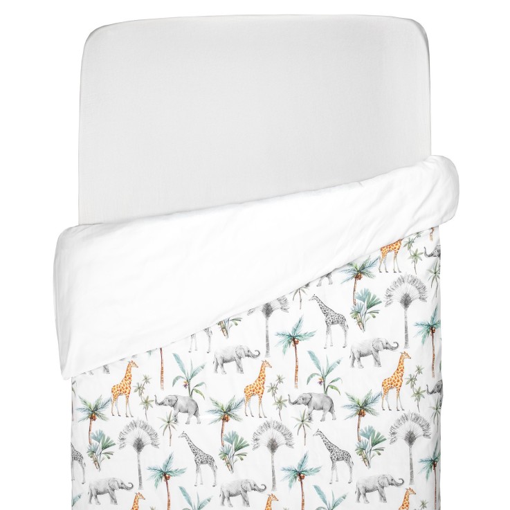 Housse de couette réversible pour enfant, Safari