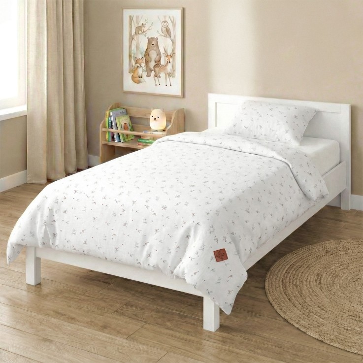 Parure de lit, housse de couette et taie d'oreiller, Melody