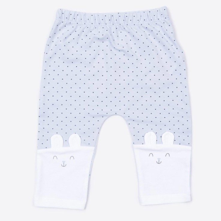 Pyjama bébé 2 pièces en coton bio, LAPIN