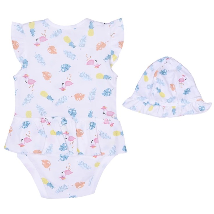 Body robe et chapeau en coton bio, Tropi