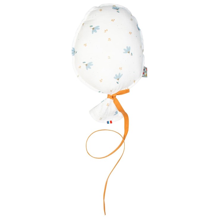 Ballon mural décoratif en gaze de coton, Bleuet