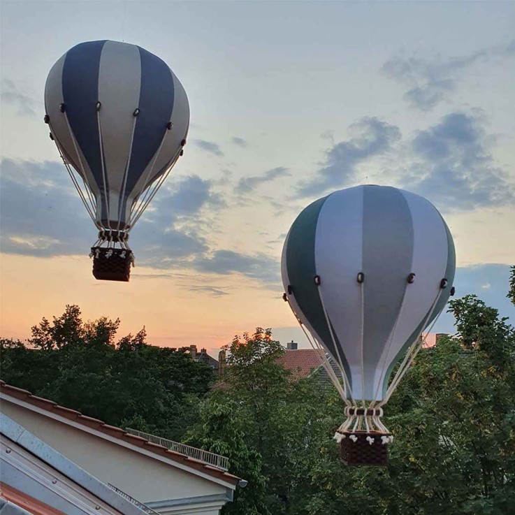 Montgolfière décorative, Eucalyptus