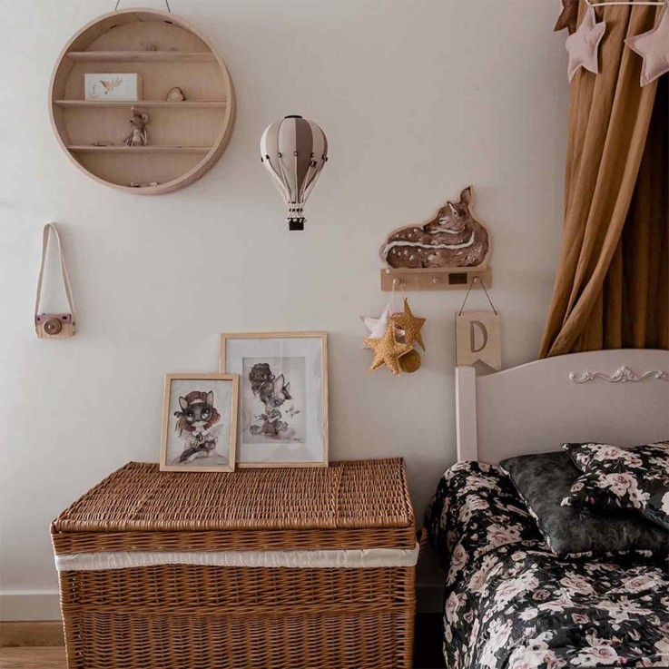 Montgolfière décorative, Eucalyptus