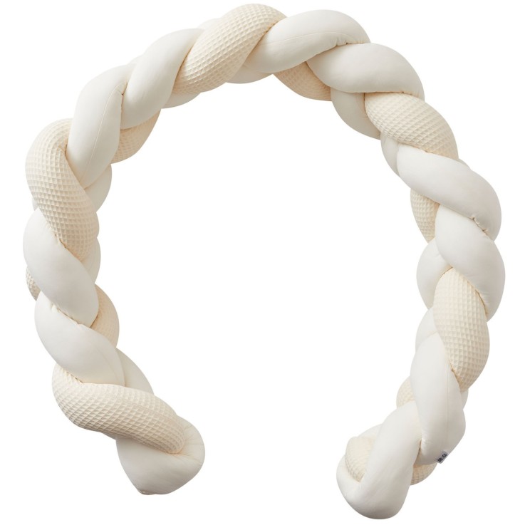 Tresse tour de lit bébé tressé déco Tendance