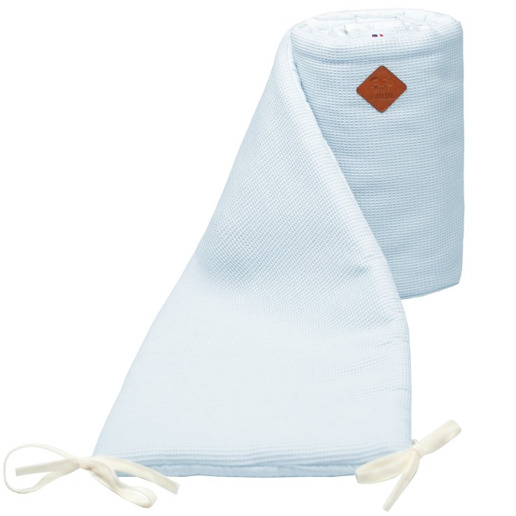 Tour de lit universel en gaze de coton, Nid d'abeille