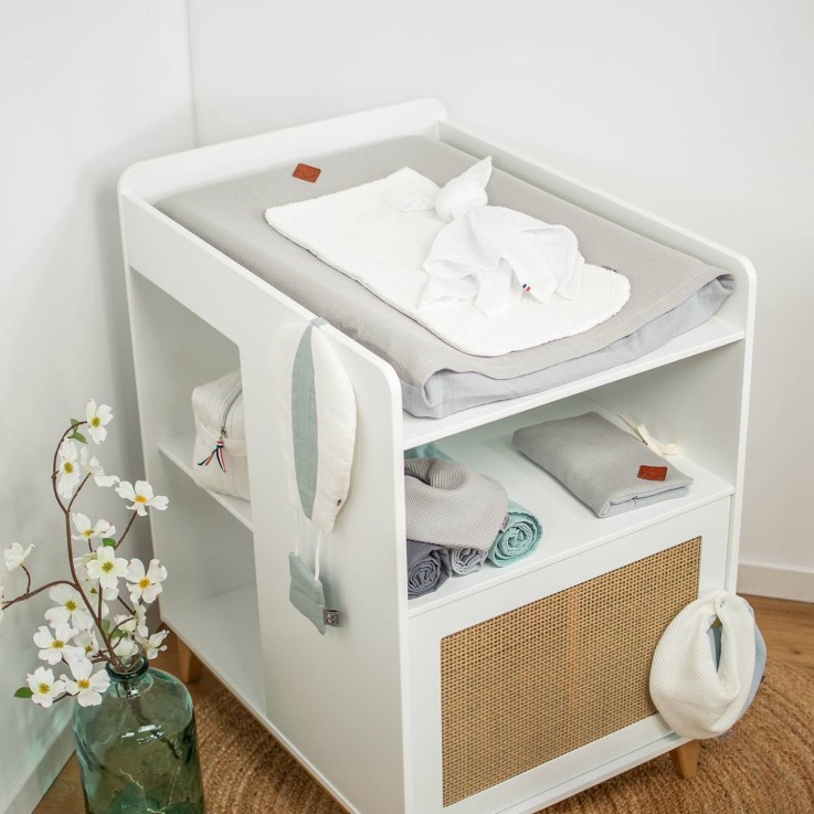 Montgolfière murale décorative en lin