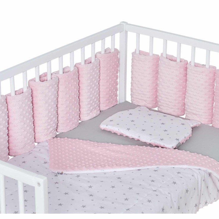 Tour de lit modulable 10 pièces extra doux, MINKY