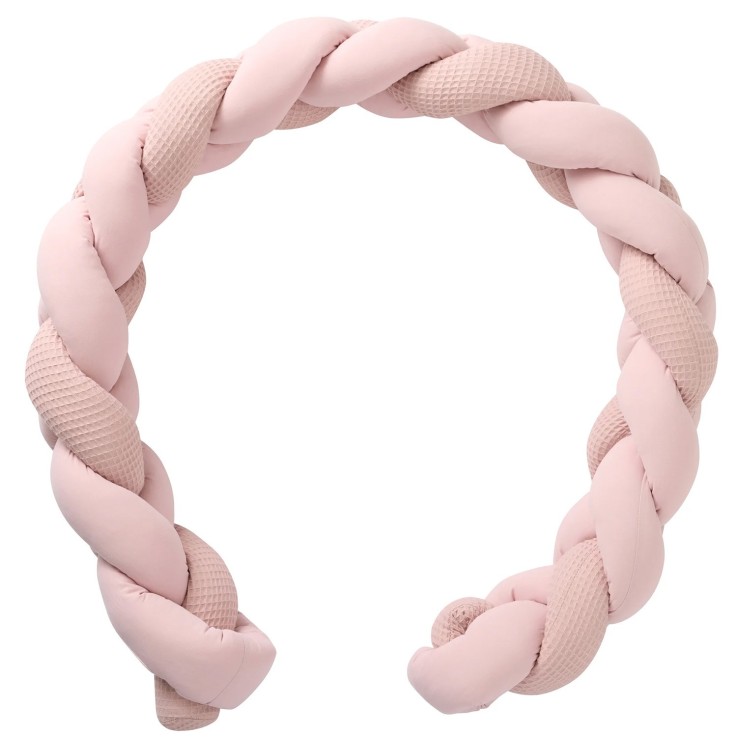Tresse tour de lit bébé tressé déco Tendance