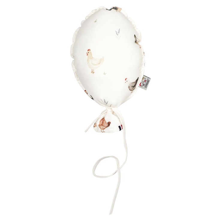 Ballon mural décoratif en satin de coton, GALLINA