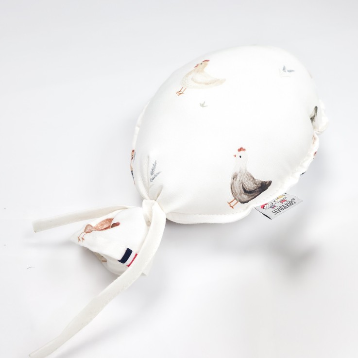 Ballon mural décoratif en satin de coton, GALLINA