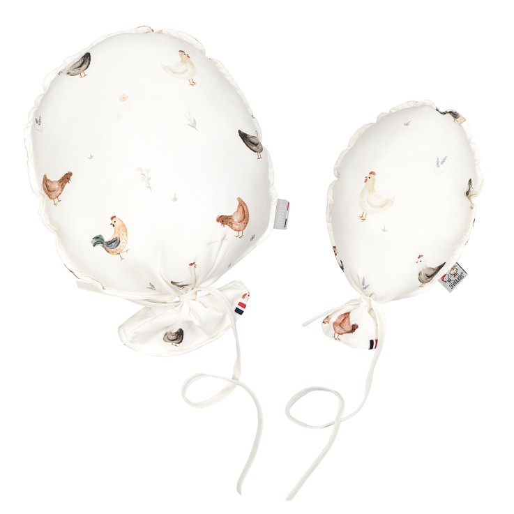 Ballon mural décoratif en satin de coton, GALLINA