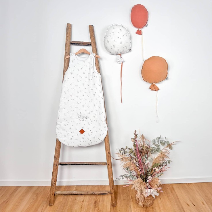 Ballon mural décoratif en gaze de coton, Melody