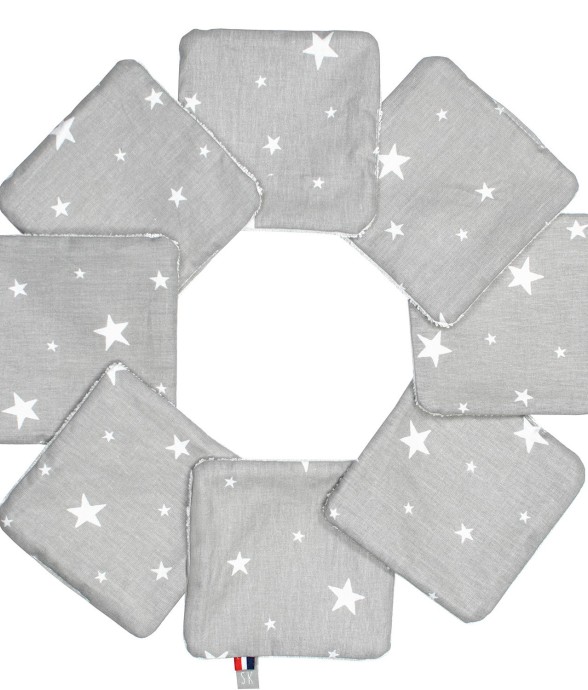 Lingettes bébé lavables en...