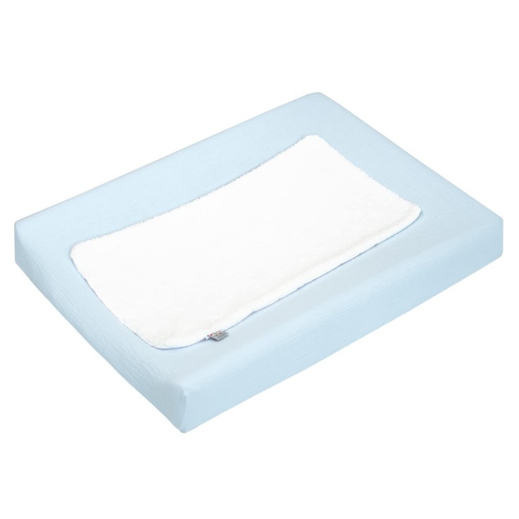 Housse de matelas à langer + éponge bambou, Jeanne