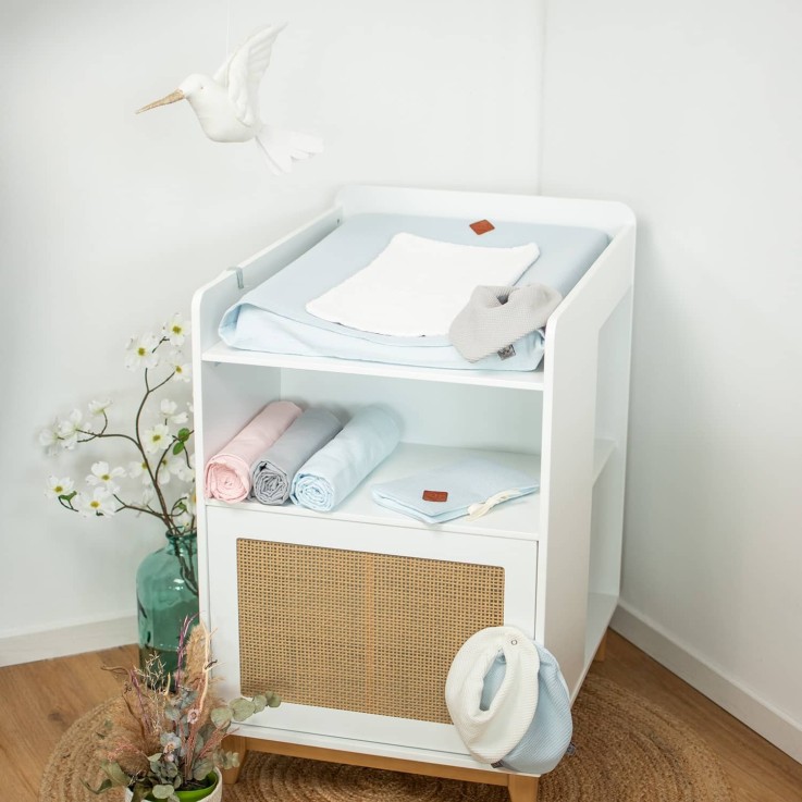 Housse de matelas à langer, Nid d'abeille