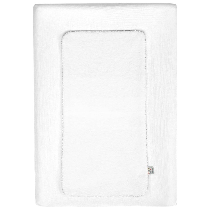 Housse de matelas à langer + éponge bambou, Jeanne