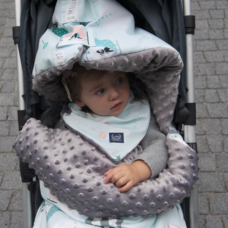 Bandana cache-cou réversible, STELLA