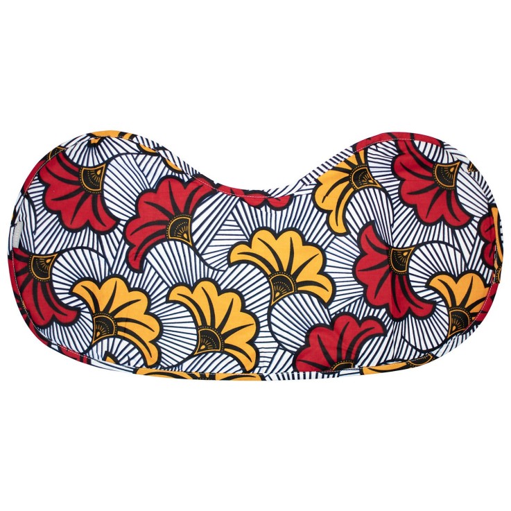 Bavoir d'épaule en wax, Fleurs de mariage