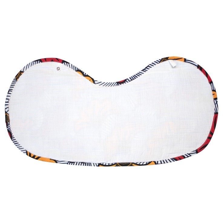 Bavoir d'épaule en wax, Fleurs de mariage