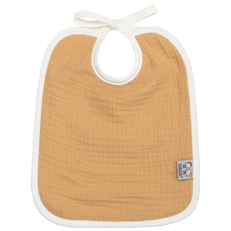 Bavoir à nouer en gaze de coton, Jeanne