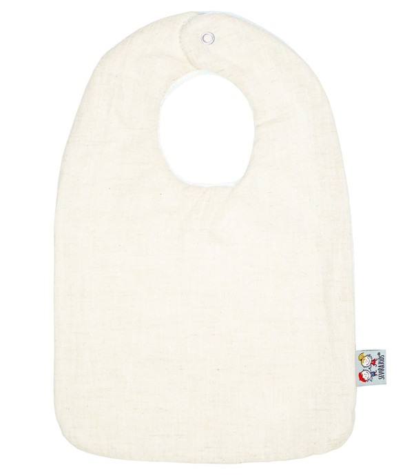 Bavoir bébé en Lin