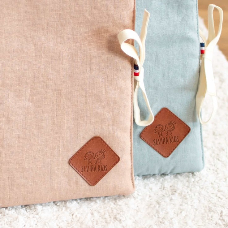 Protège carnet de santé en Lin