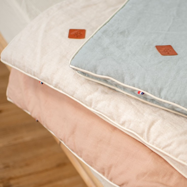 Bavoir bandana en Lin