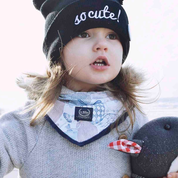 Bandana cache-cou réversible, ELI