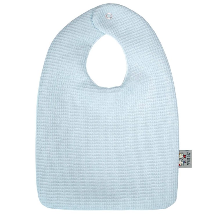 Bavoir en coton nid d'abeille