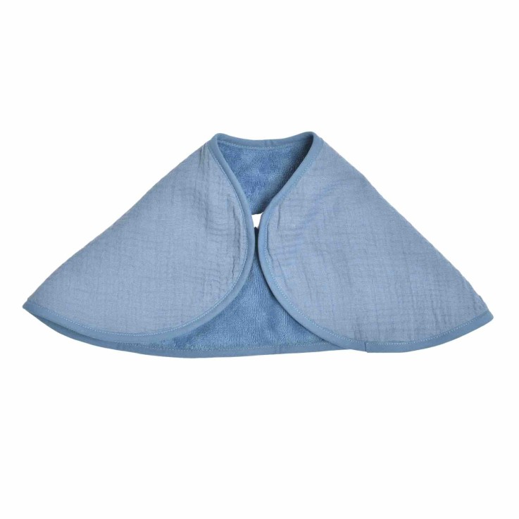 Bavoir d'épaule en gaze de coton et bambou